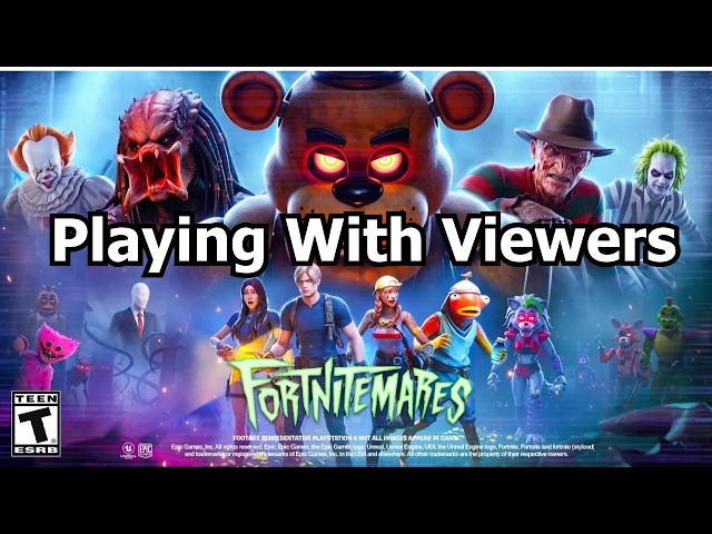 Playing Fortnitemares With Viewers! Open Lobby! #shorts