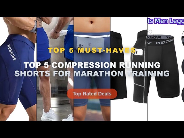 Cheap & Best Top 5 Compression Running Shorts For Marathon Training Unboxing & Review - Men's Leggin