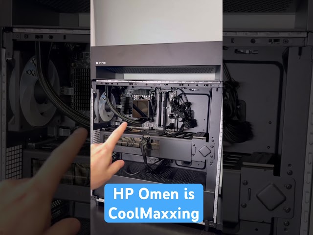 HP Omen - CoolMaxxing the RTX 5090 system (insert Chad meme) #rtx5090