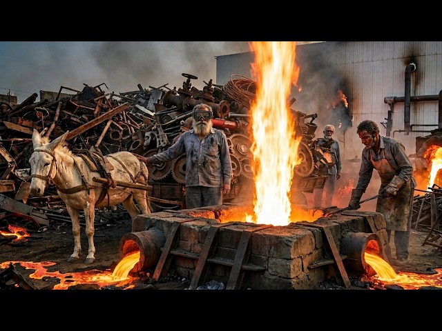 The Secret Life of Scrap Metal: From Junk to Industrial Steel Rods