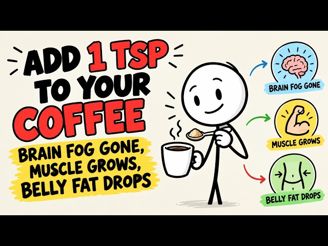 Add 1 Tsp to Your Coffee Brain Fog Gone Muscle Grows Belly Fat Drops