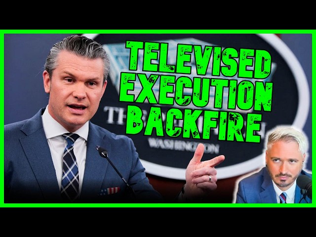 Pete Hegseth’s Televised Execution BACKFIRES SPECTACULARLY | The Kyle Kulinski Show