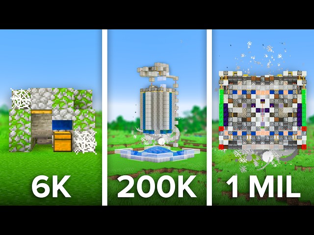 Cobblestone Farms WORTH Building in Minecraft 1.21+ & 26.1