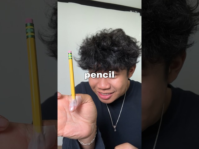 The SECRET Pencil Magic Trick 😱✏️
