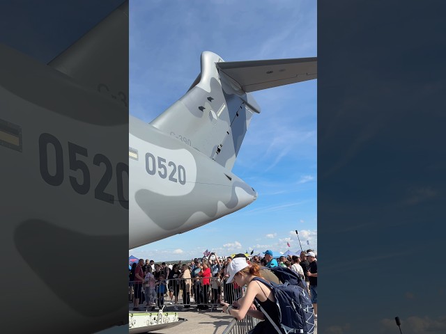 C-390 Millennium – the power of the Czech skies #shorts #aviation #airplane #embraer #edit #fyp