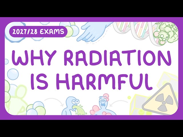 GCSE Physics - Why Radiation is Harmful - Irradiation | Contamination (2027/28 exams)
