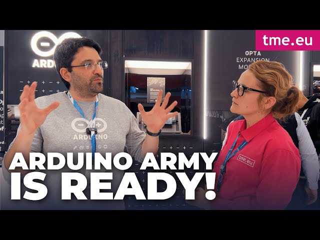 Interview with Francesco Ficili - TME x Arduino | Embedded World 2025 #arduino #engineering