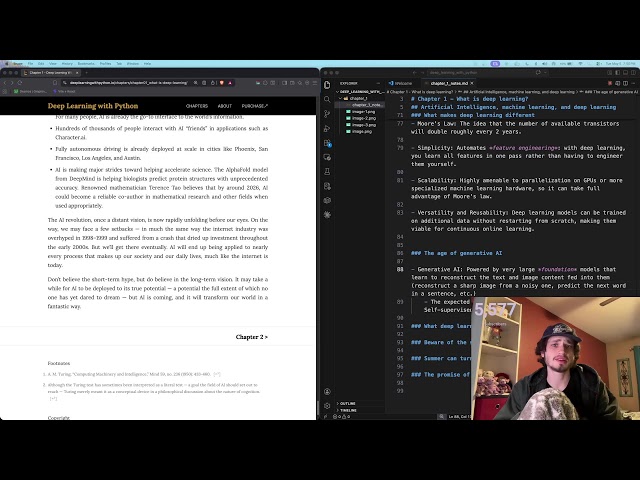 Deep Learning with Python - Chapter 1 | Self-taught Machine Learning in Python | 05-05-2026