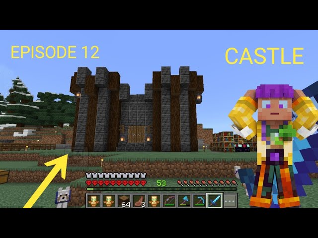 Minecraft Hardcore Episode 12 | I Built an EPIC CASTLE! 🏰🔥 | Hardcore Survival