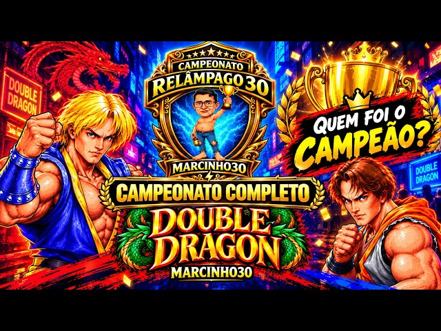 🏆CAMPEONATO RELÂMPAGO30 - DOUBLE DRAGON - GGPO - NO CELULAR (COMPLETO)
