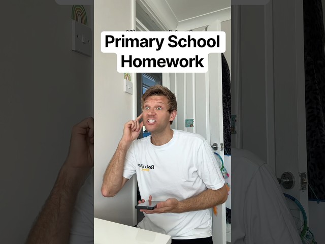 “I’m just checking if the answers are right!” #primaryschool #parents #students