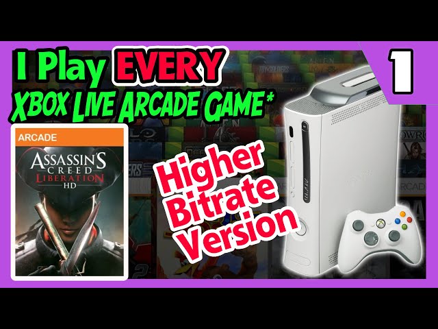 Assassin's Creed Liberation HD (XBLA)(higher bitrate) - I Play EVERY Xbox Live Arcade Game, Part 1
