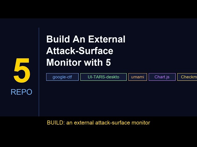 Build an External Attack-Surface Monitor with Google CTF & Modern Tool