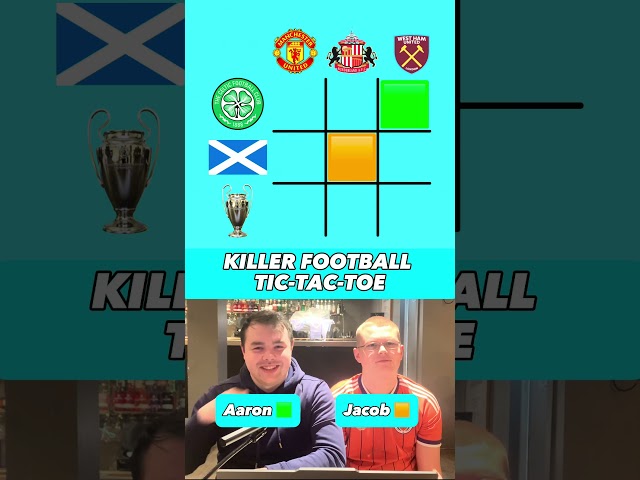 AARON VS JACOB - KILLER TIC-TAC-TOE! ☠️⭕️❌
