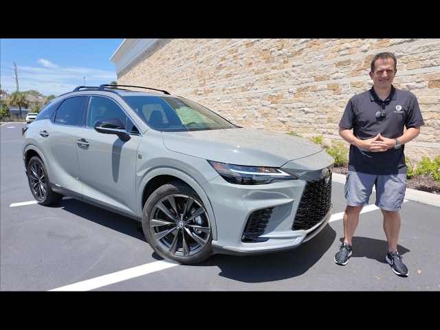 The 2026 Lexus RX 350h F Sport is a BETTER luxury vehicle than the ES 350h sedan