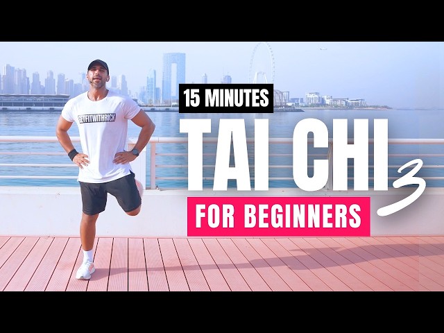 Tai Chi Walking Workout | 15 Min Walk At Home To Lose Belly Fat