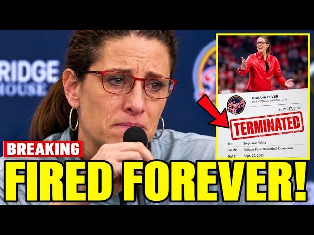 FIRED FOREVER! Stephanie White’s Fever Contract Listed as TERMINATED According to Google!"