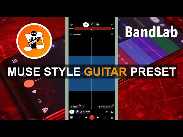Muse Style Alternative Rock Electric Guitar Preset for Bandlab 