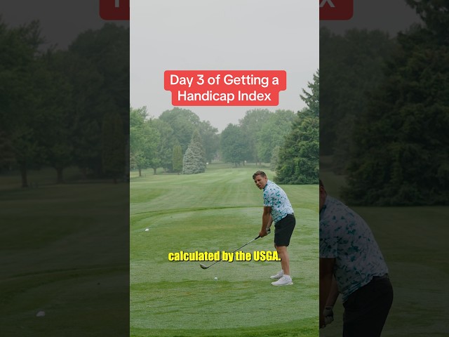 Do we think Jock’s handicap is 🧢 or not? Time to officially find out with the @United States Golf Association (USGA) #golf #usga