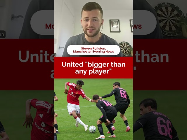 "UNITED ARE BIGGER THAN ANY PLAYER!" JJ Gabriel news reaction with Steven Railston