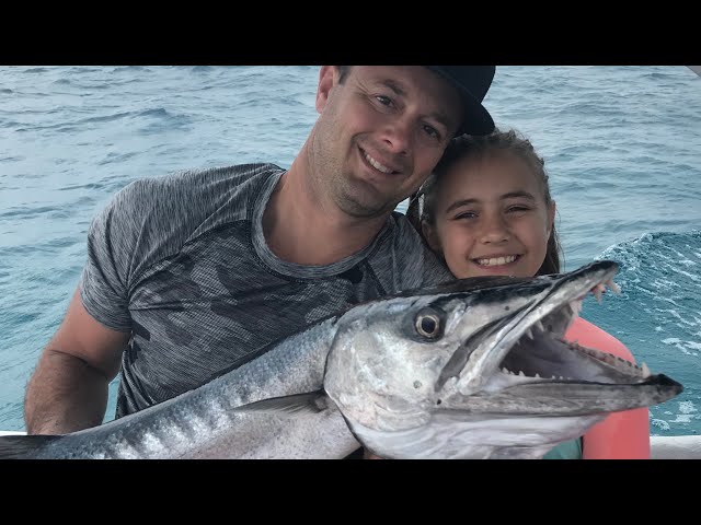 Barracuda fishing in Mexico