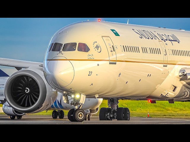 200 GREAT Landings & Takeoffs ✈️ Amsterdam Airport Schiphol Plane Watching 🇳🇱