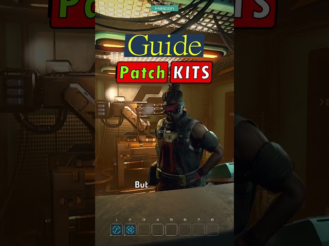 How to Apply Patch Kits in SpaceCraft #shorts