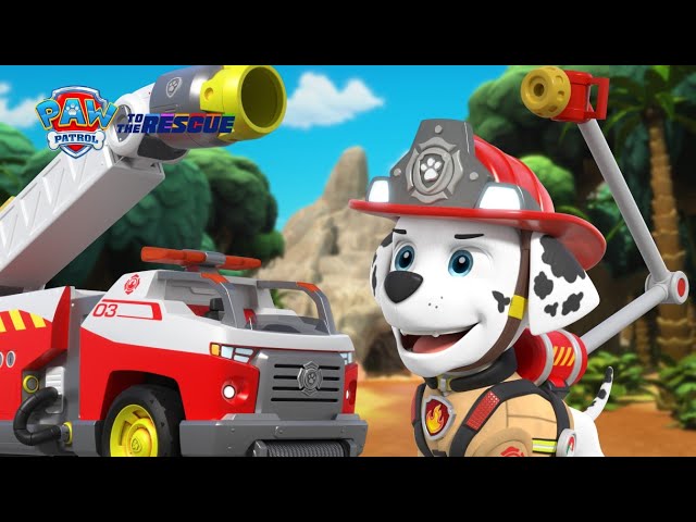 Marshall Saves the Cave | PAW Patrol: To The Rescue | Cartoons for Kids