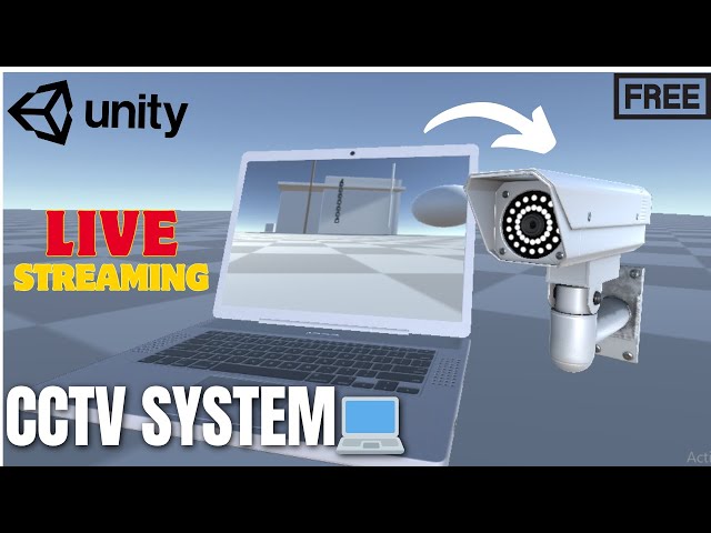 📷🖥️How I Made a Working CCTV Camera in Unity!🧠 #unity #cctvinunity #how #howto #indie #tutorial