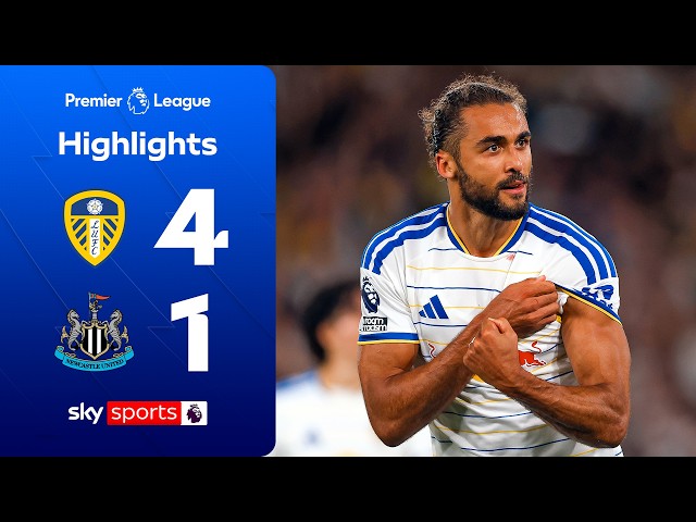 Leeds THRASH Newcastle at Elland Road! 🔥 | Leeds 4-1 Newcastle | Premier League Highlights