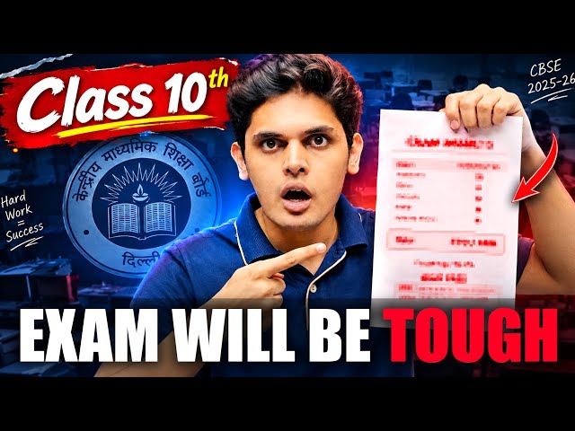 Class 10th - Board Exam will be Toughest 🤯| CBSE 2026-27 | Prashant Kirad