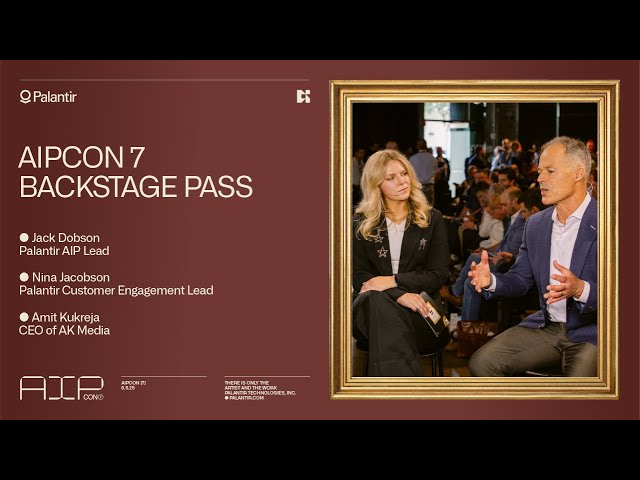 Backstage Pass | AIPCon 7