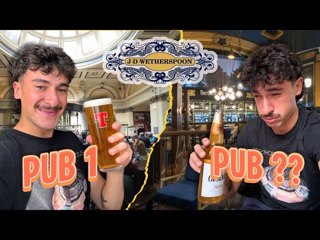 Drinking in as many Wetherspoons pubs as I can in 1 day!