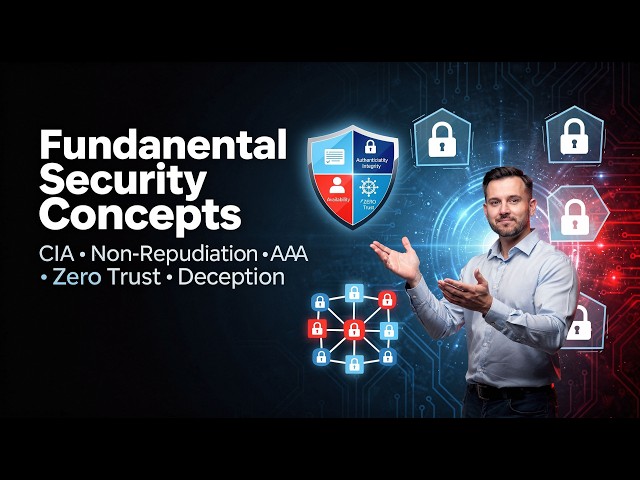 What Is Zero Trust? CIA, AAA & Deception Tech Explained Simply
