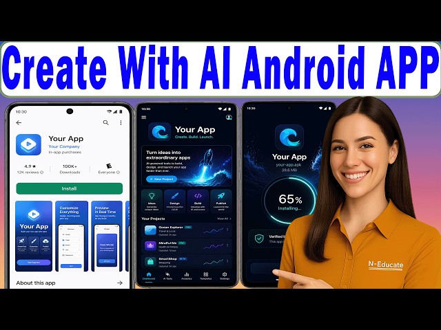 Create With AI Android Studio Tutorial For Building Apps