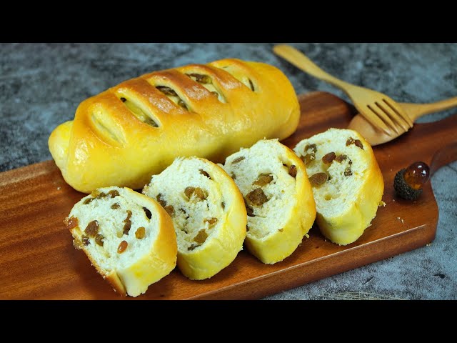 How to make delicious soft raisin bread simple recipe successful the first time
