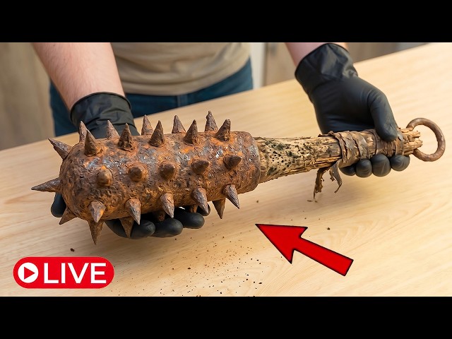 102 methods to restore old rusty spiked mace! astonishes the whole world😱 Restoration tips