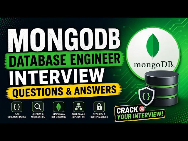 MongoDB Database Engineer Interview Questions & Answers