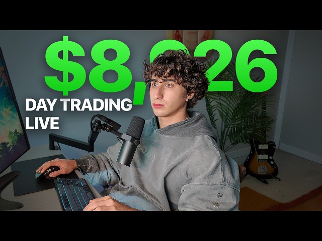 How I Made $8,926 Day Trading In 1 HOUR (MY TRADE COPIER BROKE)