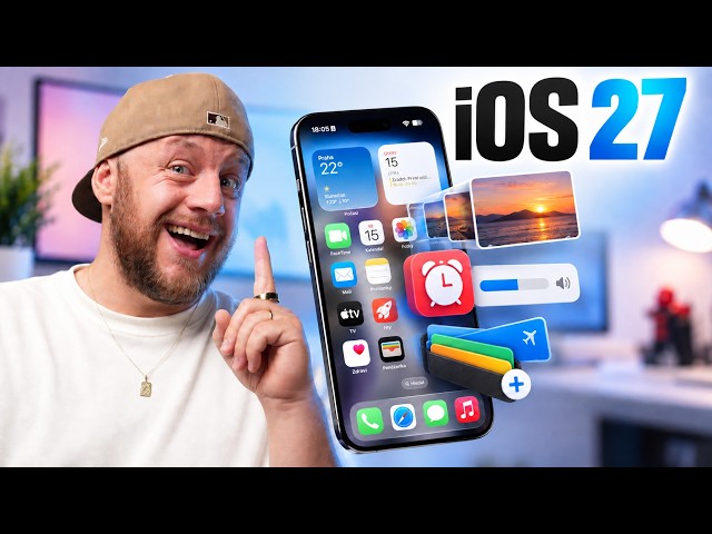 Nejlepší novinky iOS 27 pro iPhone! Vyzkoušíš je všechny?