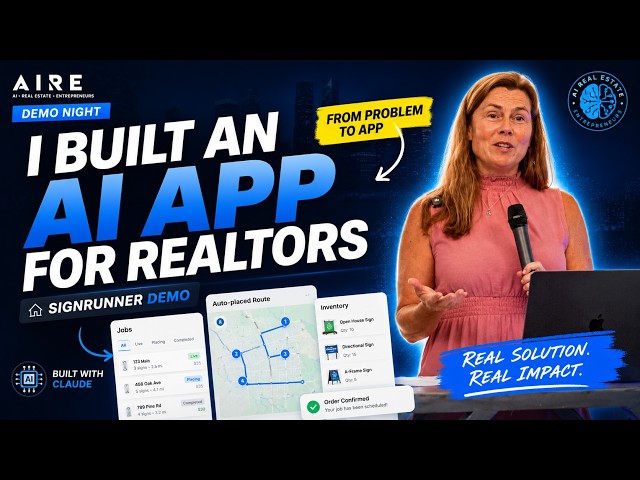 How AI is Changing Real Estate Jobs | SignRunner App Demo