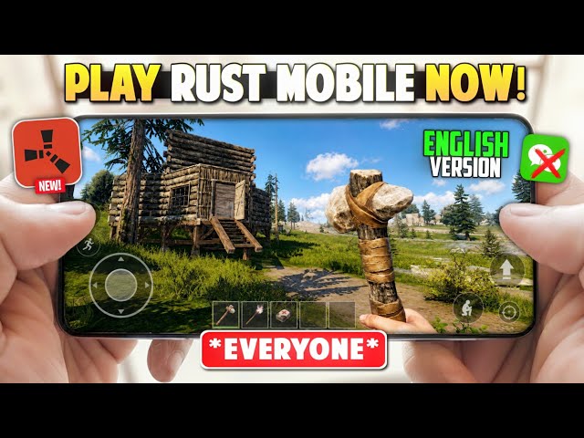 🔥 Rust Mobile English Beta is Finally HERE! Everyone Can Play Rust Mobile on Android & iOS