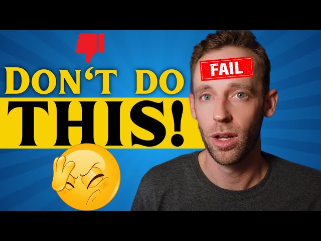 13 HUGE MISTAKES I've Made Traveling the World
