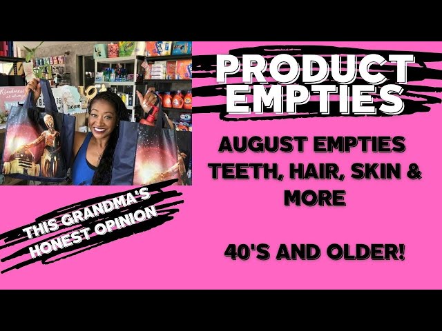 PRODUCT EMPTIES AUGUST 2020 | REPURCHASE OR TRASH EMPTIES AUGUST 2020 | PRODUCT REVIEW & OPINION