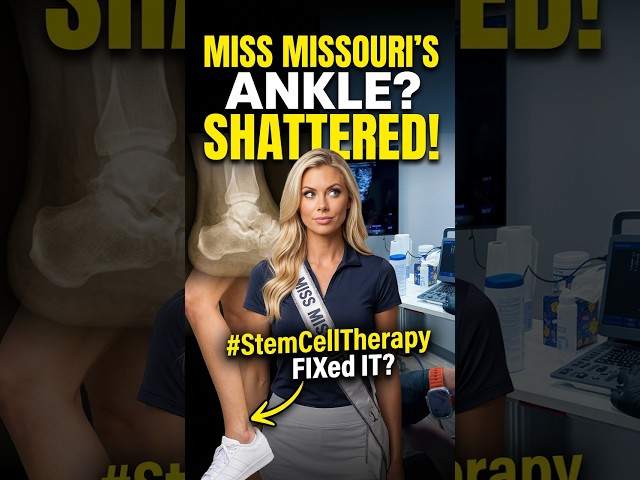 2012 Miss Missouri USA Katie Kearney on Her Ankle Injury & Regenerative Medicine  #stemcelltherapy