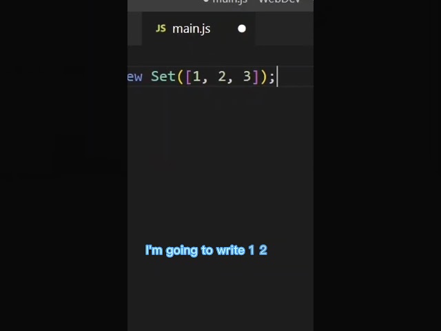 Learn To Use and Create JavaScript Sets