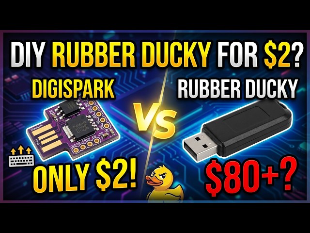 How to Build a USB Rubber Ducky for $2 | Digispark Hacking Tutorial
