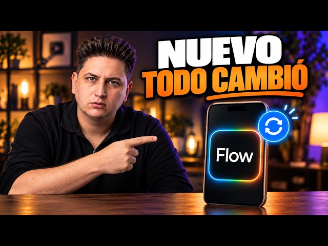 NEW Google Flow on MOBILE: Everything You Can Do