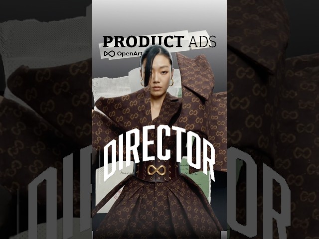 Made a Fashion Ad With 1 Prompt
