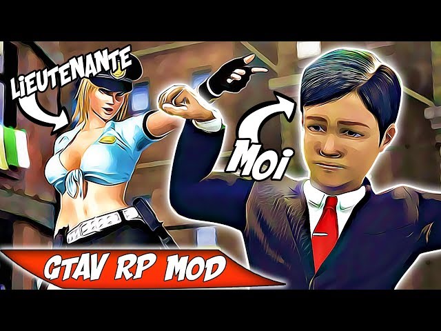UN GAMIN DE 7 ANS FAIT DU SALE A LA LIEUTENANTE DANS LA VOITURE ! GTAV RP MOD #50